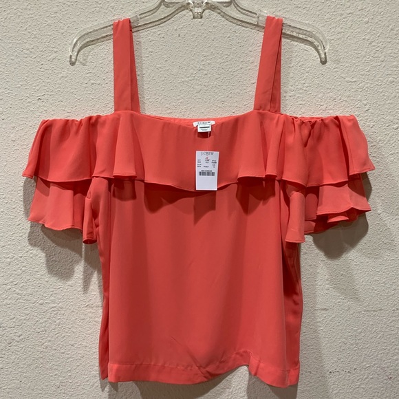 J.Crew Factory Cold Shoulder Top (new) - Picture 2 of 4